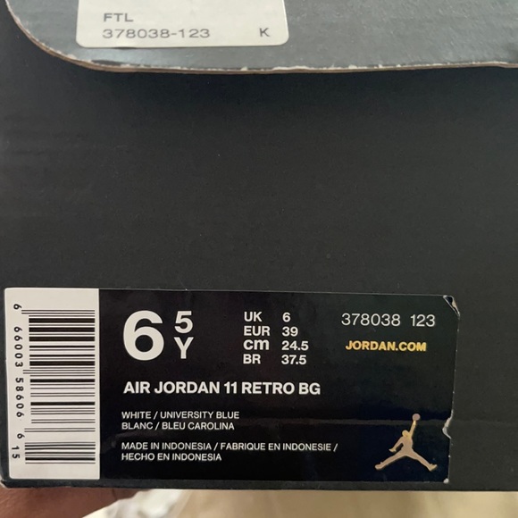 Air Jordan 11 Retro BG - Picture 3 of 4